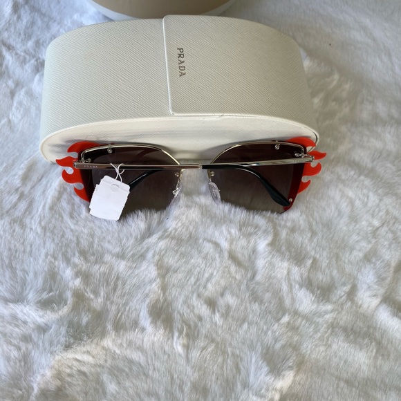 PRADA 64mm cat eye sunglasses - Picture 8 of 11